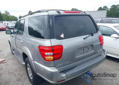 2002 Toyota Sequoia Sr5 z USA, uszkodzony, nr VIN 5TDBT44AX2S106224
